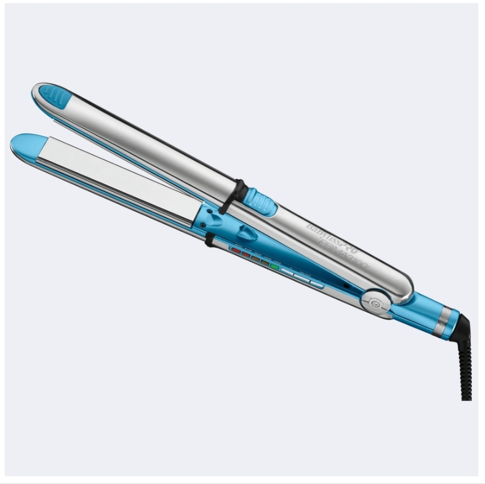 BaBylissPRO Prima3000 Blue and Silver Hair Straightener